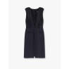 Vittor midi dress with silk insert