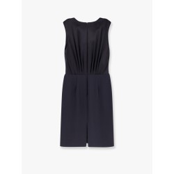 Vittor midi dress with silk insert