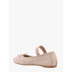 Leather ballerinas