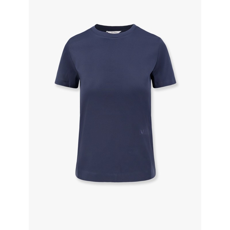 Nerina cotton t-shirt with max mara embroidery