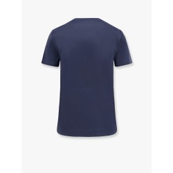 Nerina cotton t-shirt with max mara embroidery