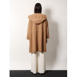 Miele hand made virgin wool and cashmere coat