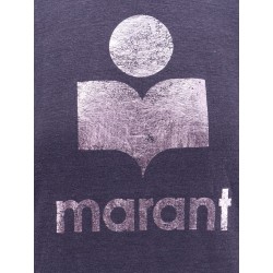 Zewel linen  t-shirt with frontal logo