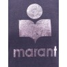 Zewel linen  t-shirt with frontal logo