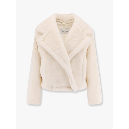 Oggeri alpaca fur and virgin wool jacket