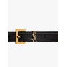 Leather belt