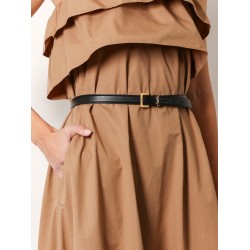 Leather belt
