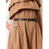 Leather belt