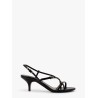 Patent leather sandals