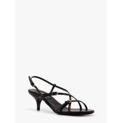 Patent leather sandals