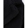 Oggeri alpaca fur and virgin wool jacket