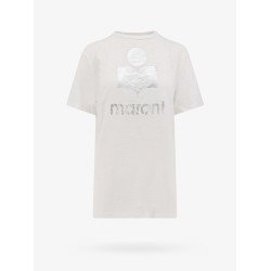 Zewel linen  t-shirt with frontal logo