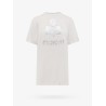 Zewel linen  t-shirt with frontal logo