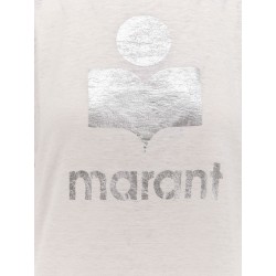 Zewel linen  t-shirt with frontal logo