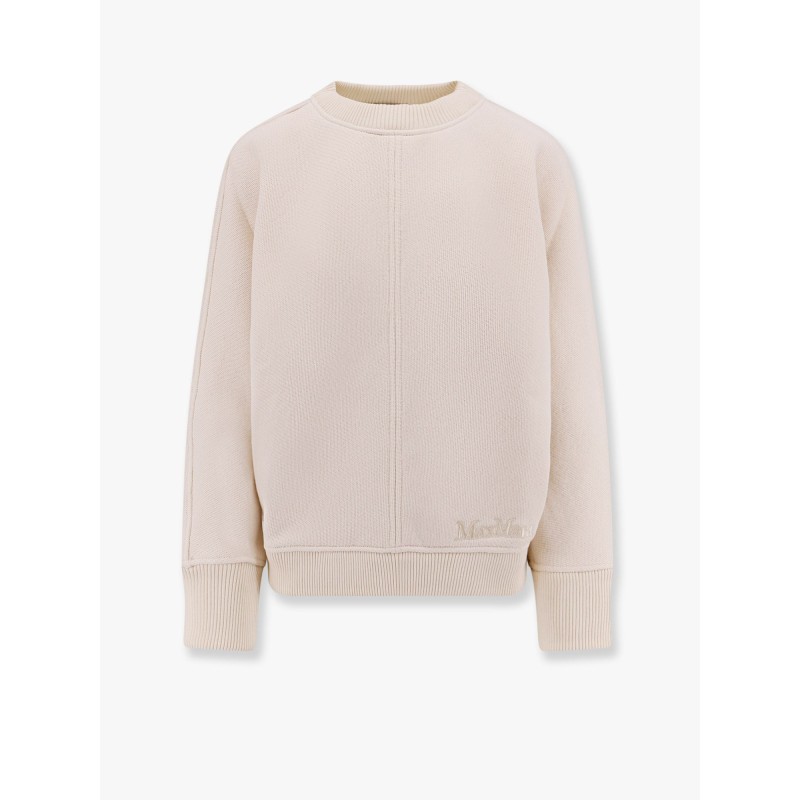 Cral cotton sweater with max mara embroidery