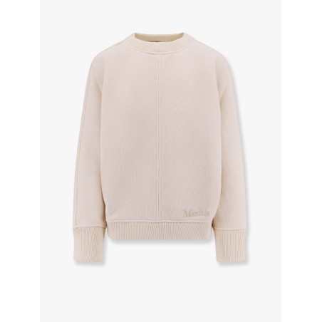 Cral cotton sweater with max mara embroidery