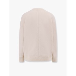 Cral cotton sweater with max mara embroidery