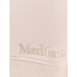 Cral cotton sweater with max mara embroidery