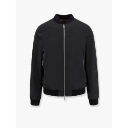 Sorano nylon jacket with knitted profiles