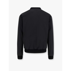 Sorano nylon jacket with knitted profiles