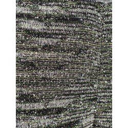 Multicolor viscose blend trousers with sequins
