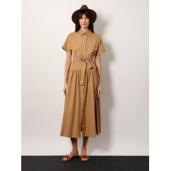 Agoraio cotton chemisier dress
