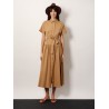 Agoraio cotton chemisier dress