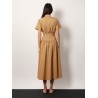 Agoraio cotton chemisier dress