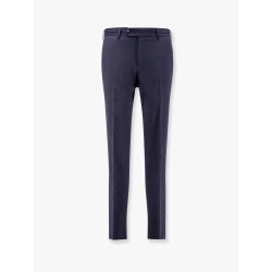 Slim fit stretch virgin wool trouser