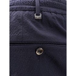 Slim fit stretch virgin wool trouser
