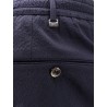 Slim fit stretch virgin wool trouser