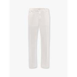 Reggae white denim trouser