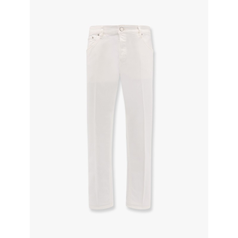 Reggae white denim trouser