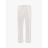 Reggae white denim trouser
