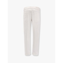 Reggae white denim trouser