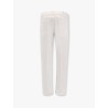 Reggae white denim trouser