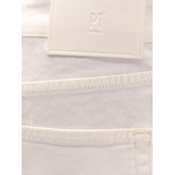 Reggae white denim trouser