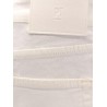 Reggae white denim trouser