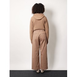 Marianna distressed fabric trouser