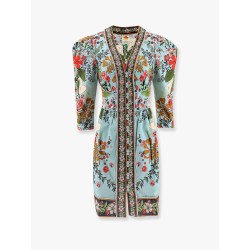 Beauty bouquet mini cotton dress