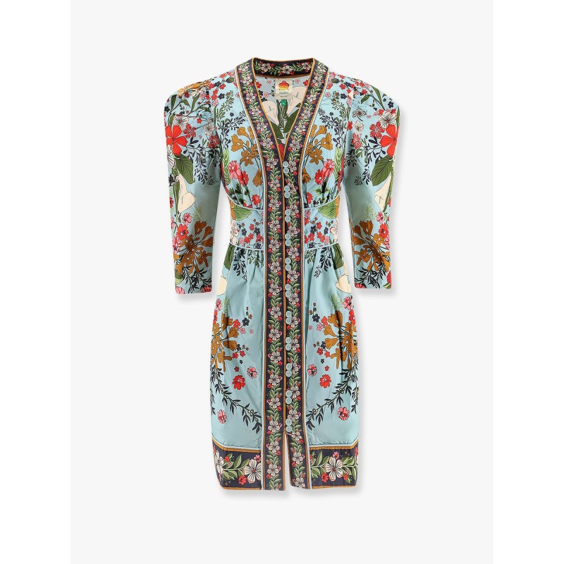 Beauty bouquet mini cotton dress