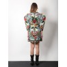 Beauty bouquet mini cotton dress