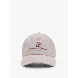 Linen blend hat