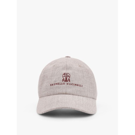 Linen blend hat
