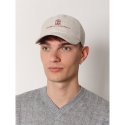 Linen blend hat
