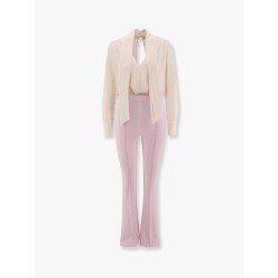 Viscose jumsuit with removable trouser