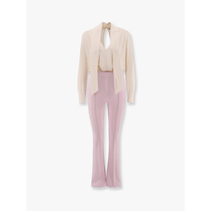 Viscose jumsuit with removable trouser