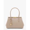 Marlene leather handbag with charm detail on the front