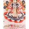 Cotton dress with multicolor print
