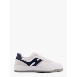 H630 leather sneakers with contrasting monogram